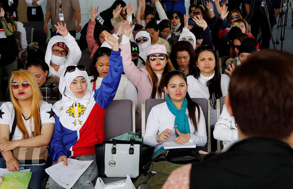 philippine ban iraq workers