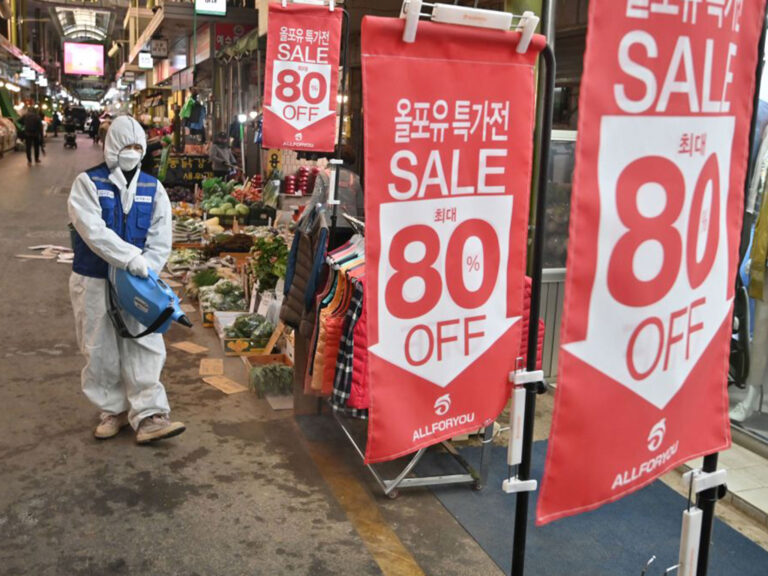 South Korea faces economic difficulty as virus cases climb