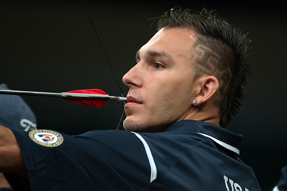 Archer In An Archery Competition