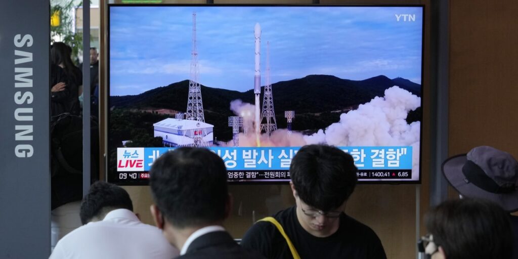 North Korea Spy Satellite Launch Fails