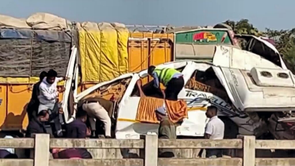 Pilgrims Killed Kumbh Mela Bus Collision