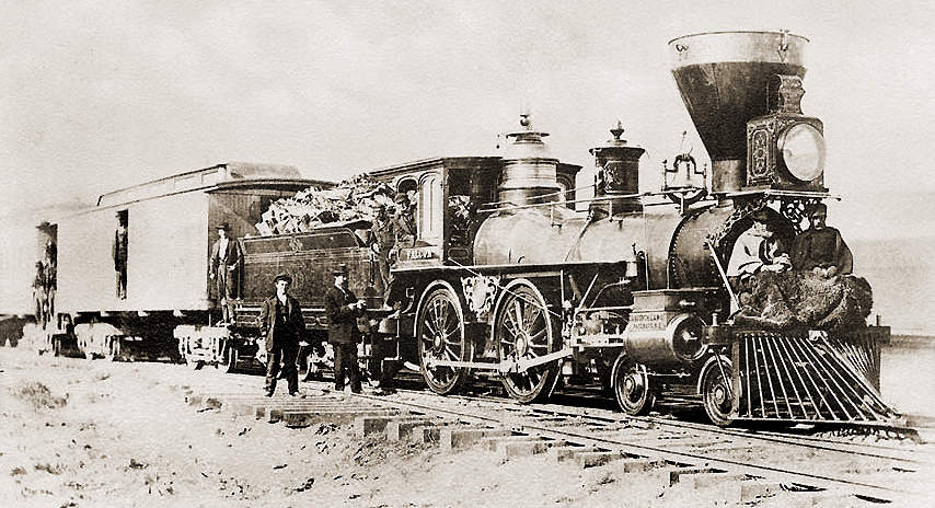 Transcontinental Railroad Locomotive